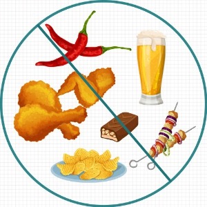 改善狐臭方法-避免刺激飲食
