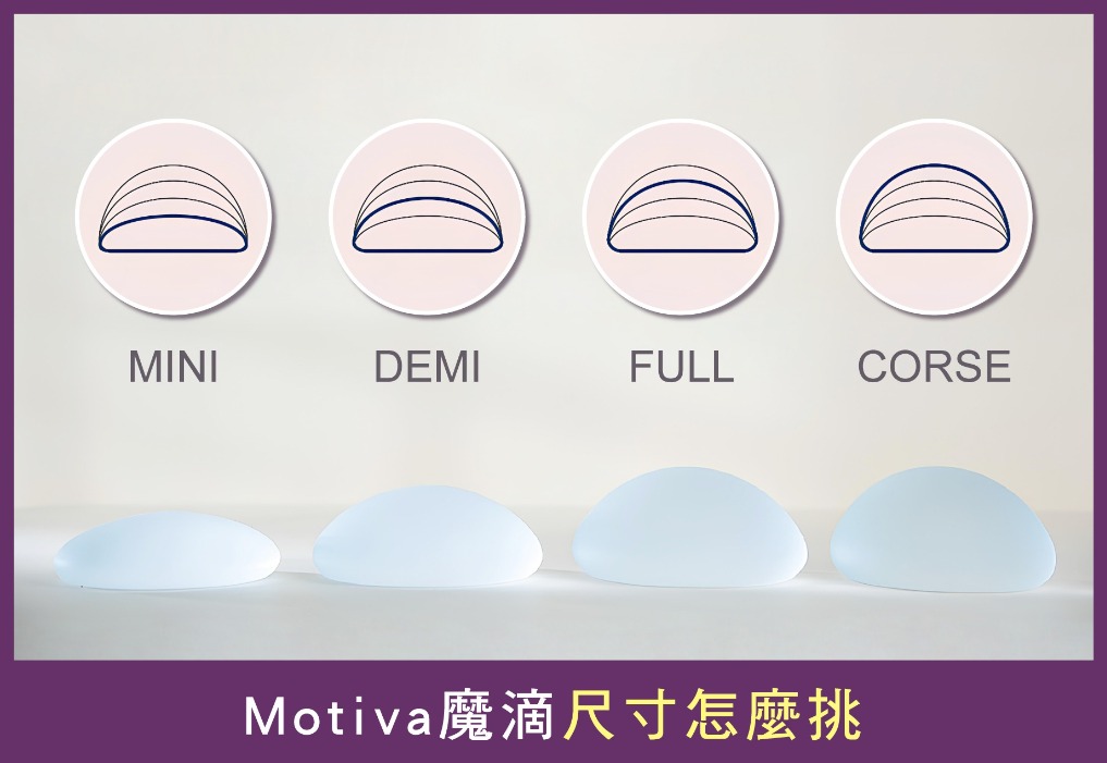 魔滴隆乳-Motiva魔滴尺寸怎麼挑-首爾醫美