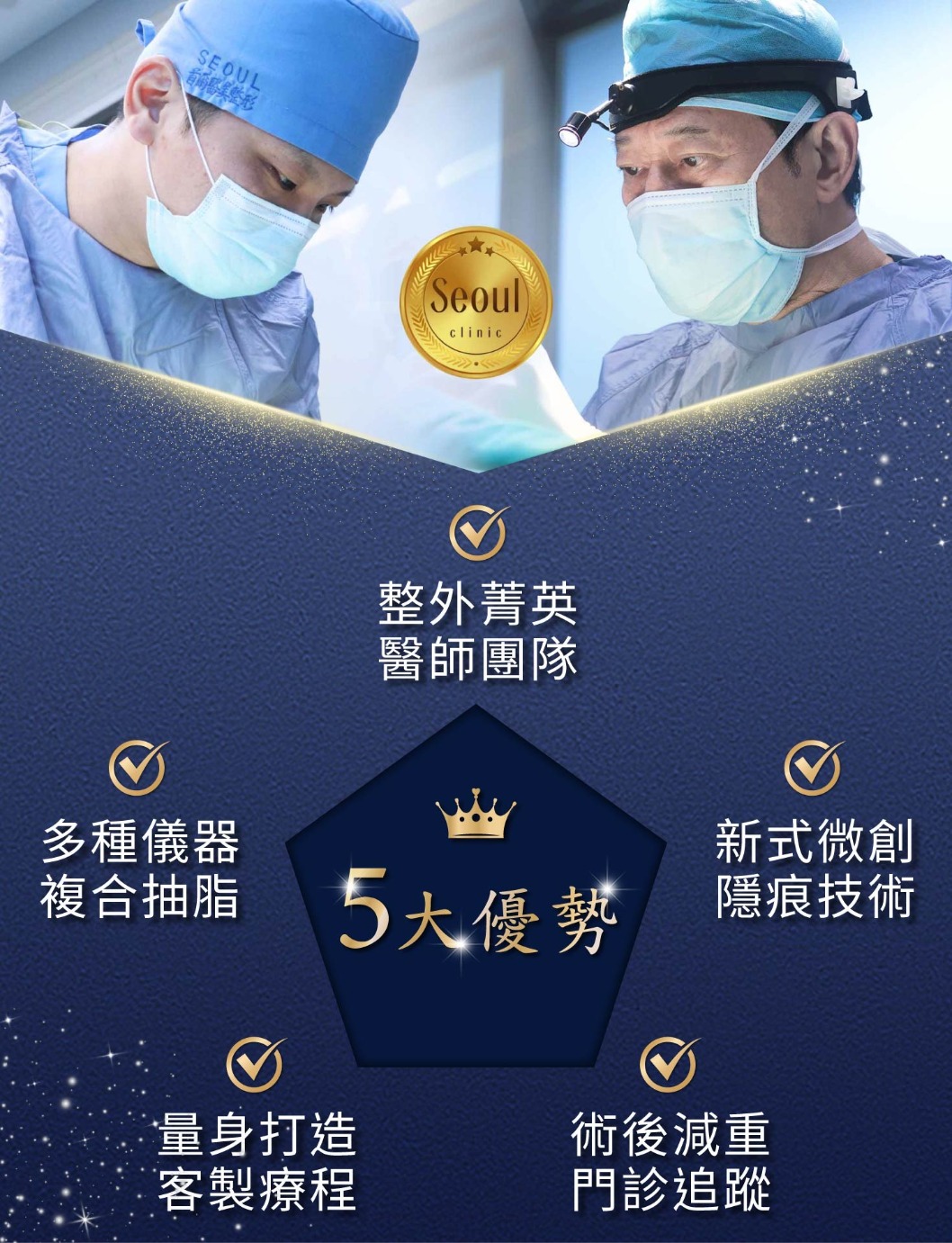 台中抽脂-三合一抽脂五大優勢-首爾美學診所