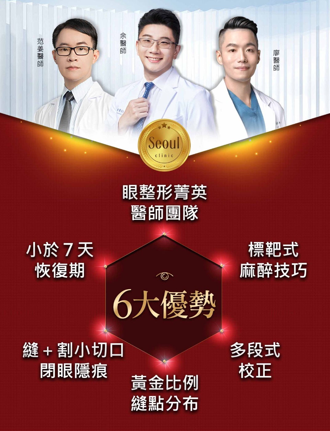 首爾醫美雙眼皮手術_六大優勢
