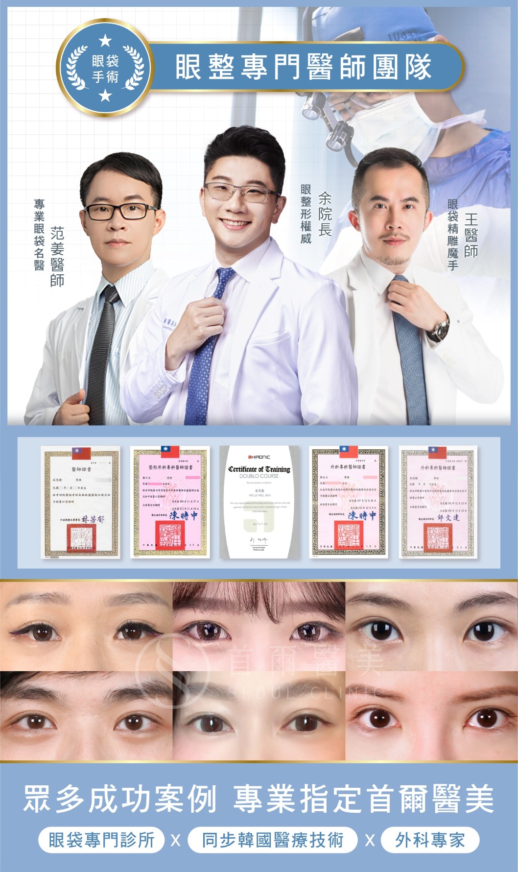 首爾醫美眼袋手術_案例分享